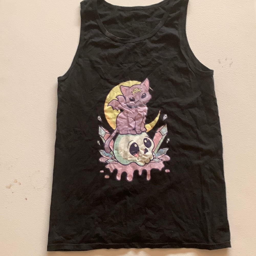Gothic pastel women’s medium tank top